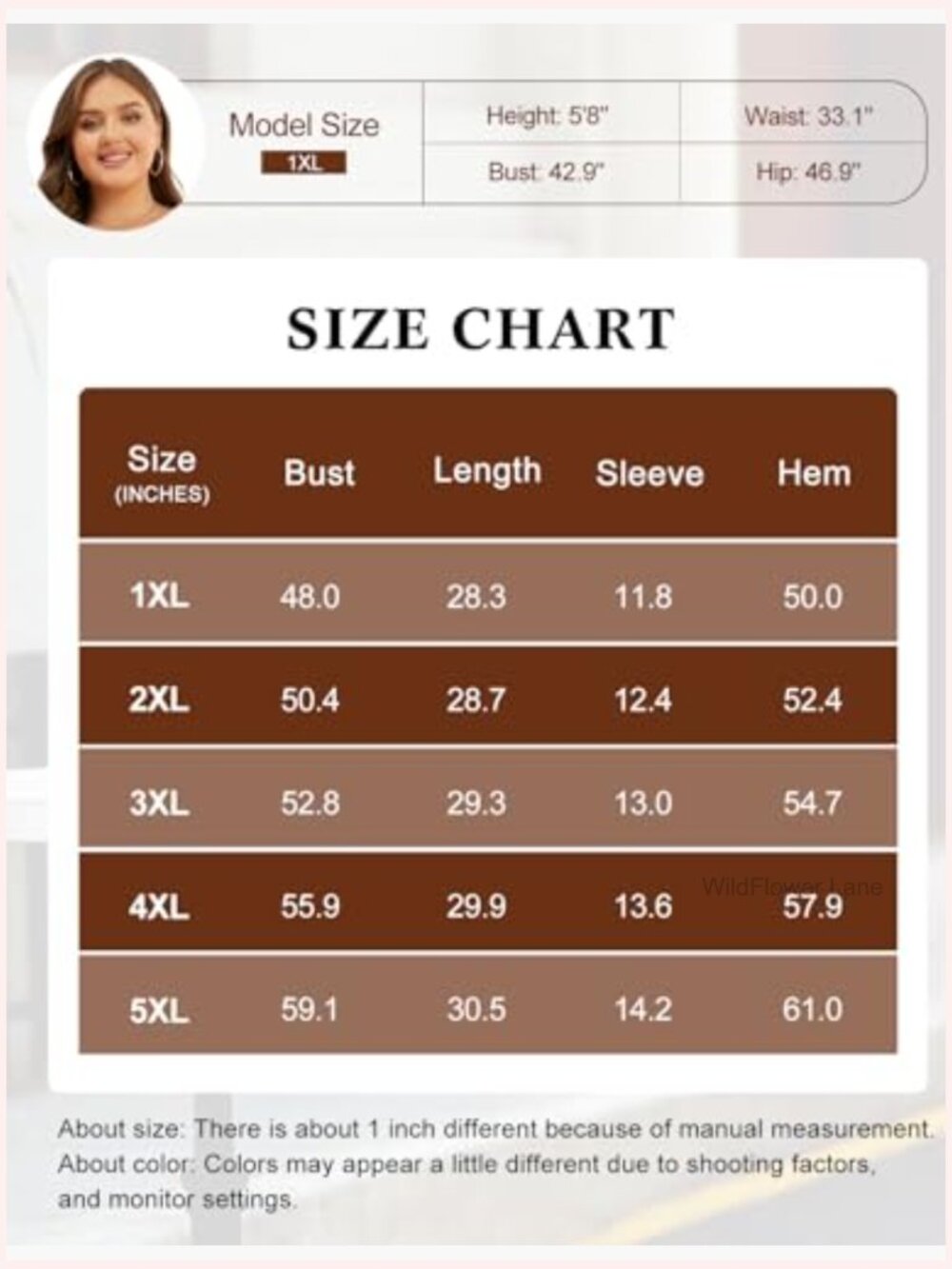 Plus Size V Neck Short Sleeve Tunic Blouse Flowy Soft Top - Picture 6 of 7